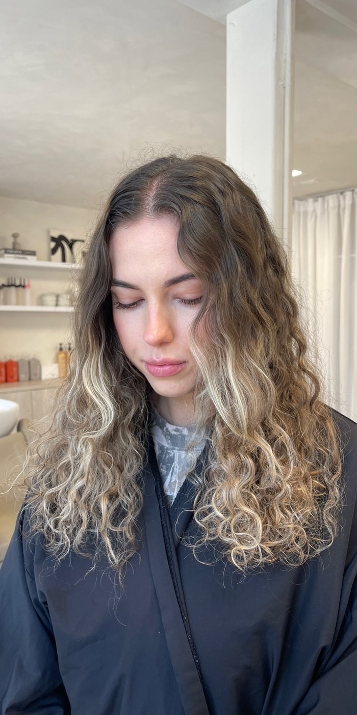 Before dimensional blonding